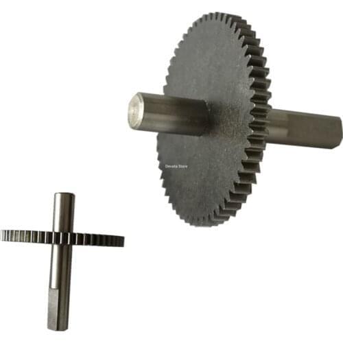 1PCS 0.8M 8mm 51T/56T Shaft Steel output Gear (large torque output) -Distance from tooth to shaft end 15.5mm/10mm
