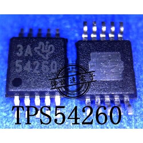 1Pieces New Original TPS54260DGQR TPS54260 54260 MSOP10 In Stock Real Picture