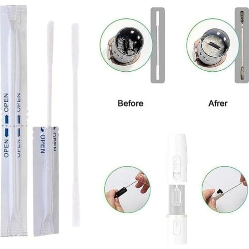 10pcs Cotton Swabs Separate Vacuum Packaging For Iqos Cleaning Tools Disposable Cotton Swabs