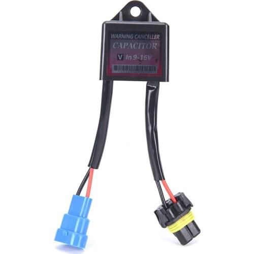 2pcs canbus HID xenon warning canceller decoder device hid warning canceler Error free HID warning canceller capacitor