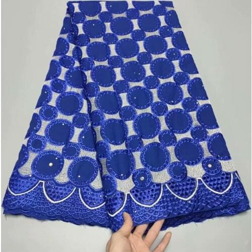 2021 High Quality African Lace Fabric Swiss Cotton Lace Fabric Nigerian Lace Fabrics Swiss Voile Lace In Switzerland