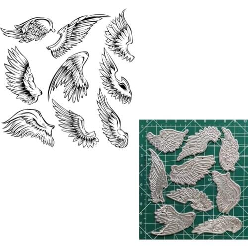 9pcs new cutting dies for 2021 Stencil Metal Layering Dies For Scrapbooking Practice Hands-on DIY Album Card Handmade Craft Die