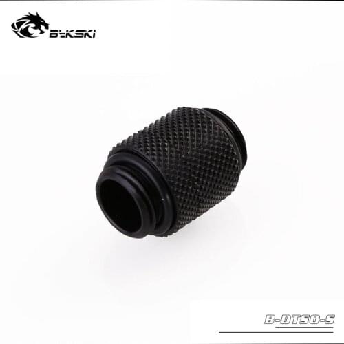 BYKSKI G1/4" Male to Male 360 degree Rotary Connectors / Extender fitting Computer Accessories M to M Fittings B-DTSO-S