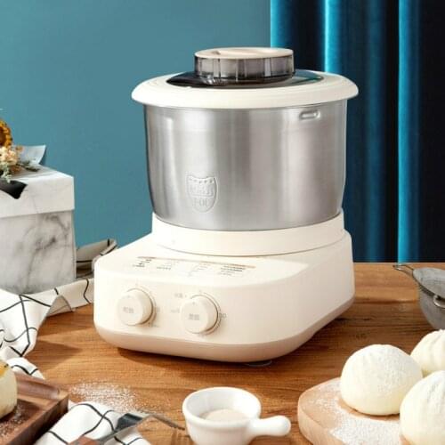 Domestic Small Automatic Flour Mixer Home Use Stainless Steel Dough Kneading Multi-Functional Chef Machine