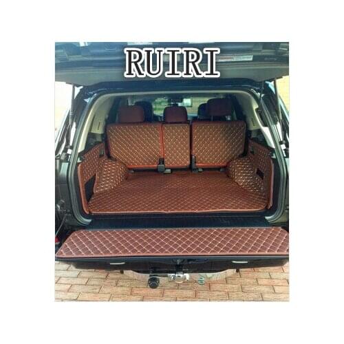 Good & Free shipping! Special trunk mats for Lexus LX 570 5 seats 2018-2008 durable boot carpets cargo liner mats for LX570 2016