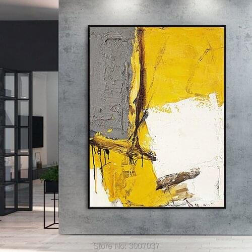 Large sizes Frameless 100% Hand Painted Oil Painting On Canvas Wall art Pictures Painting For Living Room Wall Art Home Decor