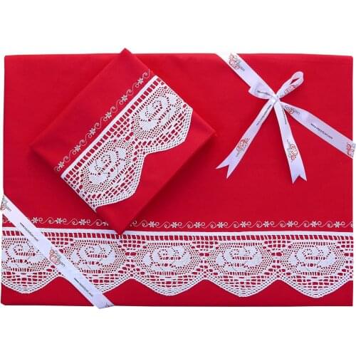 Land Of dowry Puka Pikolu Duvet cover set Red