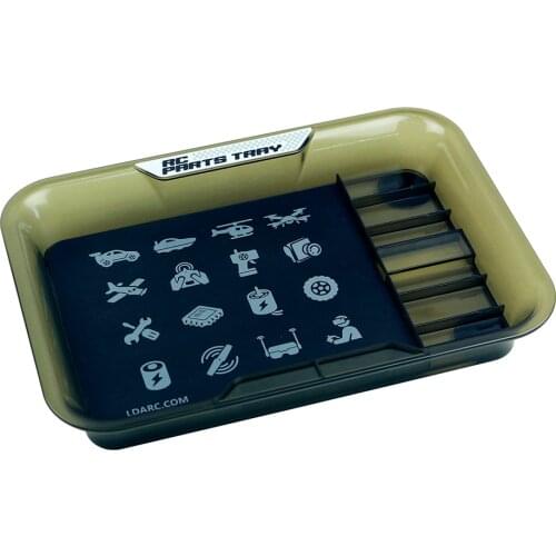 LDARC RC Model Parts and Photo Repair Tray L216 Screws Parts Hardware Repair Tool Storage Pad