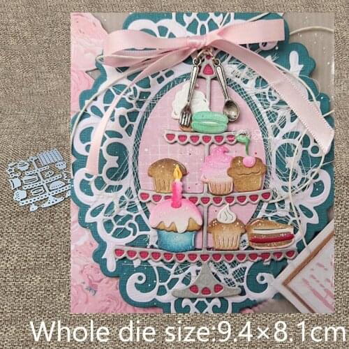 XLDesign Craft Metal Cutting Die stencil mold cake dessert shelf decoration scrapbook Album Paper Card Craft Embossing die cuts