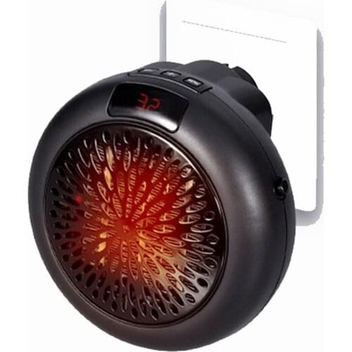 Mini Heater Fan Remote RC Electric Heater Portable Electric Heater Home Office Desktop Heater Fan Silent Fast Heating Thermostat