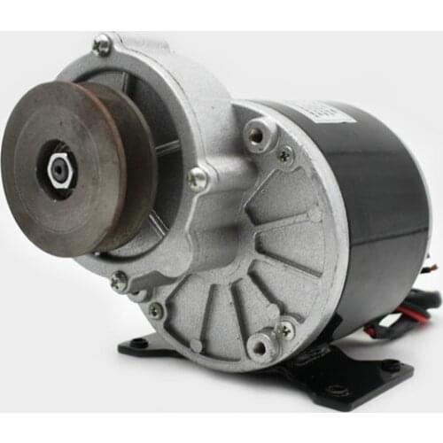 24V 36V 350W Brushed Permanent Magnet DC Gear Motor MY1016Z Electric Bike Bicycle Tricycle Ebike Belt Motor Big Torque