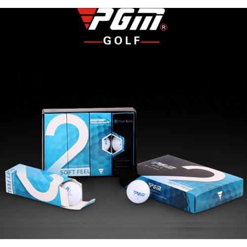 PGM Authentic Golf Gift Box Golf Second-tier Ball Next Game Ball 12 Capsules / Box Practice Balls with High-energy Elastic Core