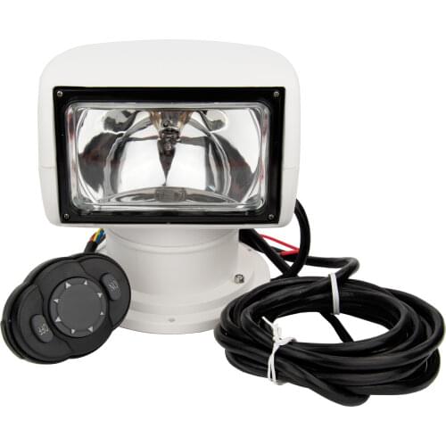 Remote Marine Spotlight Truck Car HID Xenon Boat Searchlight 4 Way Rotating 12V 35W
