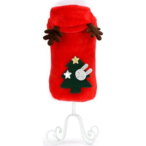Dog Christmas Clothes Costume Winter Dog Cat Coat For Small Dogs Cats Chihuahua Yorkshire Terrier Pet Clothes Ropa para perro