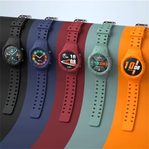 Silicone Strap + Case For Huawei GT 2 42mm 46mm Integrated Wristband Bumper Allinclusive Cover For Huawei GT 2e GT2 Pro GS Pro