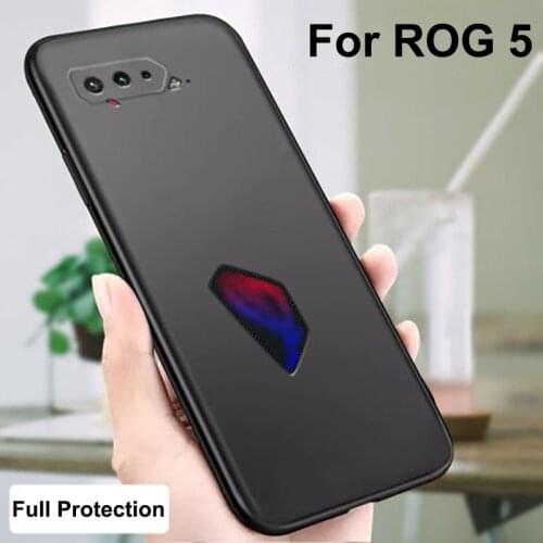 For Asus ROG Phone 5 Case Ultra-thin Soft TPU Protective AsusROG Phone 5 Thin Cover ROG5 Slim casings For Asus ROG Phone5