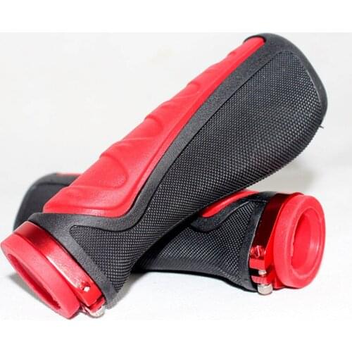 Bicycle Rubber Grips Ergonomic Grips Shock Absorption and Softness and Comfort Grips Unilateral Locking Grips for Mountain Bikes