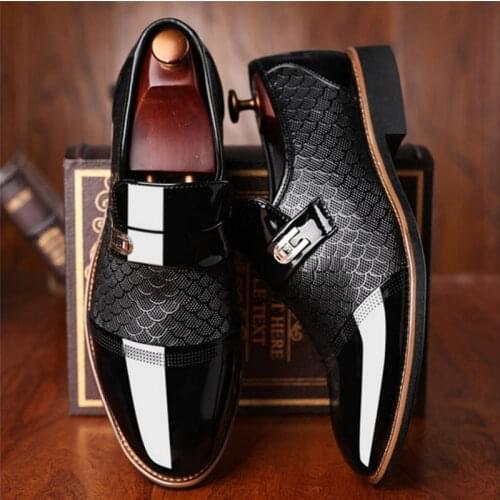 Yszshiya Mens Leather Shoes