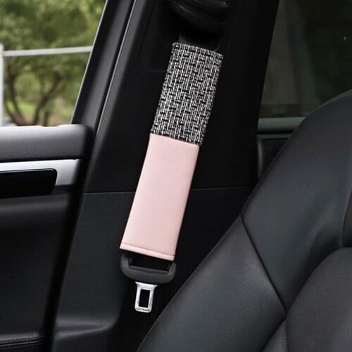 1pc Auto Colorful Child Adults Safety Belt for Cars Shoulder Protection Car Seat Belt Cover Seat Belt Pillow