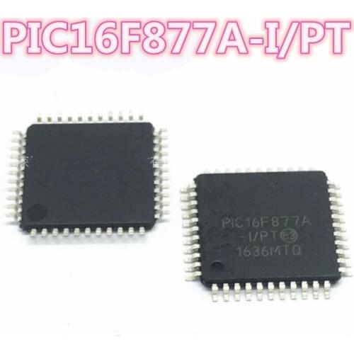 Free shipping: 5PCS-10PCS PIC16F877A-I/PT PIC16F877A 16F877A-I/PT 16F877A LQFP44 8-bit microcontroller