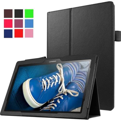 For Lenovo TAB2 X30F X30L Case Folio PU Leather Stand Covre For LENOVO TAB 10 TB-X103F Tab3 10 Plus Tablet Protective Cover Case