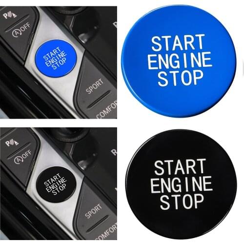 For BMW 3 Serie G20 Z4 G29 X7 G07 2019 Motor Start Stop Button Cover Decoration Replacement Accessories