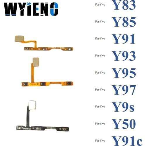 For Vivo Y83 Y85 Y91 Y93 Y95 Y97 Y9s Y50 Y91c Power On Off Volume Up Down Buttons Flex Cable Ribbon