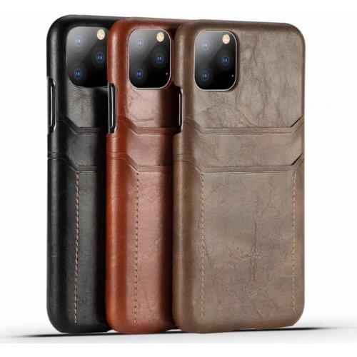XXx Cowhide double card for Samsung phone back cover real leather for Samsung Galaxy S9 S9plus S10 s20plus note10 note20ultra