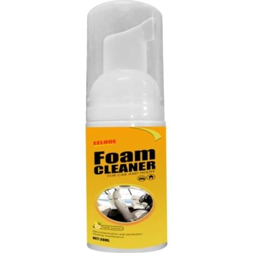 30ml Household Cleaning Leather Seat Foam Cleaner Plastic Parts Maintenance Surfaces Foaming Agent Household Merchandises Clean