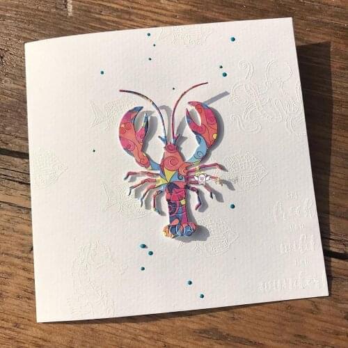 PP Craft metal cutting dies cut die mold 2019 Lobster decoration Scrapbook paper craft knife mould blade punch stencils dies