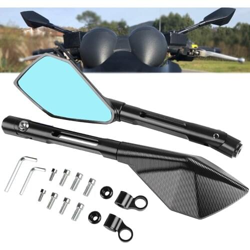 For DUCATI Monster S4/S4R/900/1000, Multistrada 1000/1100 Motorcycle Adjustable Folding Mirrors Rearview Rear View Side Mirror