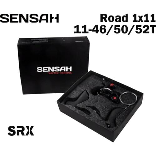 SENSAH empire pro SRX PRO 1x11 Speed Road Bike Shifter Lever & Rear Derailleur Groupset for road Cyclocross compatible RED FORCE