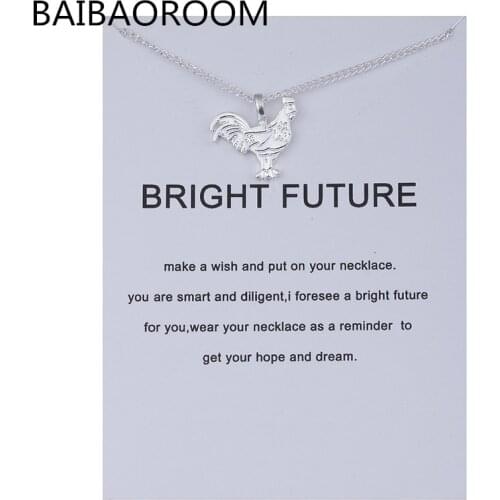 Have Card Fashion Jewelry Animal Ornaments Zodiac Logo Alloy Clavicle Pendant Short Necklace Women Gift
