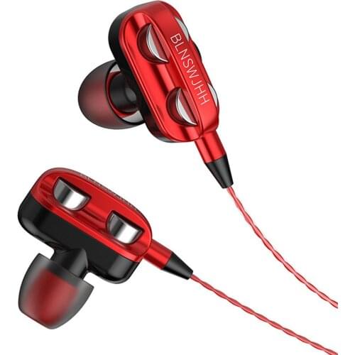 Universal 3.5mm Phone Earbuds Headphones Wired In-Ear Earphones Heavy Bass Stereo Sports Gaming Headsets with Mic