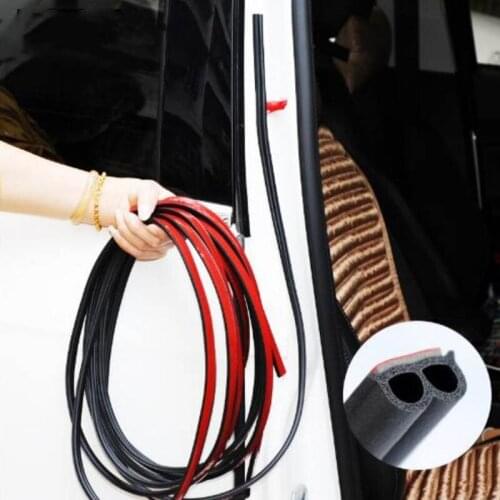 Car Door Sealing Strip Front Rear Windshield B Type Weatherstrip For Geely Lifan JEEP Ford Seat Peugeot LADA KIA etc. Accessory
