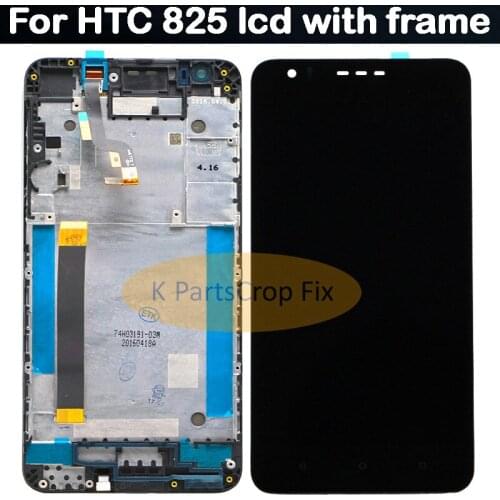 For HTC Desire 825/ 10 Lifestyle LCD Display Touch Screen Digitizer Assembly With Frame Replacement 5.5" For HTC 825 LCD