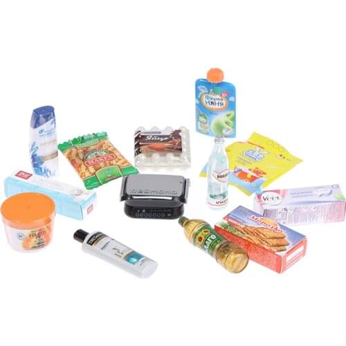 1pcs Beverage And Snack Blind Bag Miniature Drink Canned Food Play Blind Bag Play Supermarket Toy Accessories Model Toys Gifts