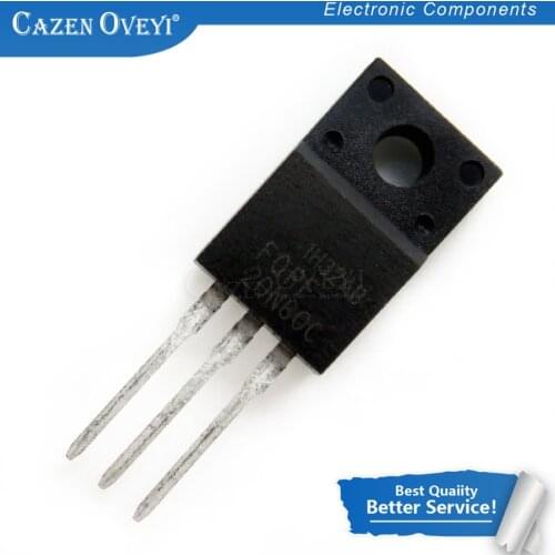 10pcs/lot FQPF20N60 TO220 20N60 20N60C FQPF2060C FQPF20N60C TO-220F In Stock