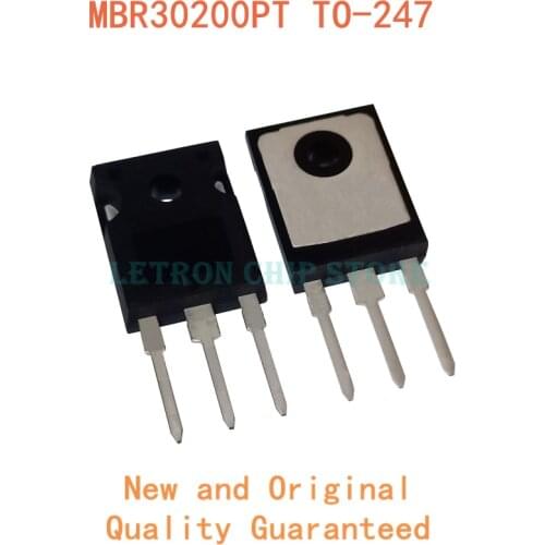 5PCS MBR30200PT TO-247 MBR30200 TO247 30A 200V TO247AC Schottky diode new and original IC Chipset
