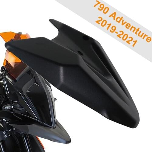 For 790 Adventure ADV motorcycle accessories Front Fender Mount Holder Beak Hugger Wheel Cover Fairing Extension