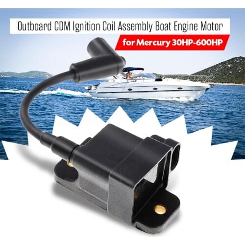 Boat Motor CDM Ignition Coil For Mercury 30HP-600HP Outboard Engine 827509A1/3/4/7/9/10 827509T Boat Accessories Marine