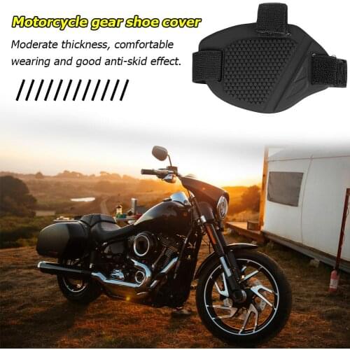 New Motorcycle Shoes Protective Gear Shift Pad Moto Anti-skid Gear Shifter Lightweight Boot Cover Shifter Guards Protector