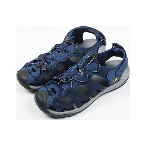 Lovers outdoor toe cap beach shoes men women breathable non-slip hiking sandals unisex casual sandals wading Aqua shoes