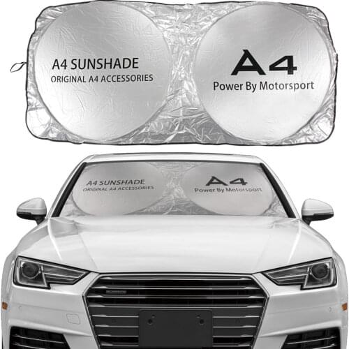 For Audi A4 B8 B6 B7 B9 Sedan 4.0 Tfsi S Line Avant Accessories Car Windshield Sun Shade Cover Anti UV Reflector Visor Protector