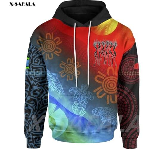 Aboriginal PROUD TO BE NAIDOC WEEK 3D Printed Hoodie Man Female Zipper Pullover Sweatshirt Hooded Jersey Tracksuits