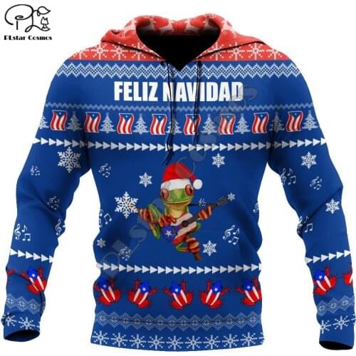 PLstar Cosmos Merry Christmas Santa Claus 3D Printed Hoodies Sweatshirts Zip Hooded For Men And Women Casual Streetwear Style-09