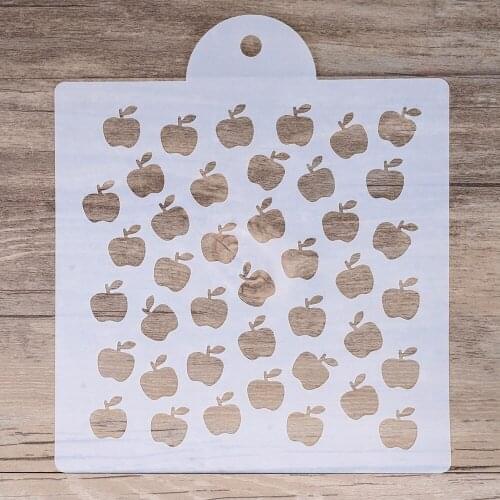 15 cm DIY Craft Layering Background Stencil For Walls Painting Scrapbooking Stamping Album Decorative Embossing Paper Cards