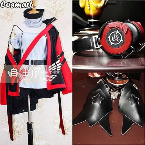 Game Arknights Frostleaf Uniform Cosplay Costume With Headset Leg Armor Halloween Suit For Women Outfit New