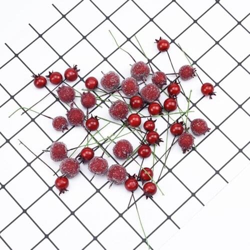 10 Pieces apple simulation pomegranate christmas home decoration accessories wedding candy box Shooting props artificial flowers