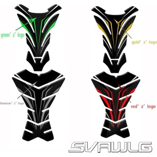 3D Motorcycle Tank Pad Protector Sticker Fish Bone Decal for Kawasaki Z900 Z800 Z750 Z650 Z300 Z250 Z125 Z1000 Z400